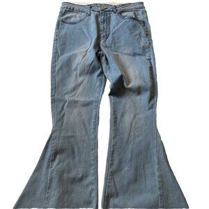 altar'd state flare Jeans Size Medium NWT Light Blue
